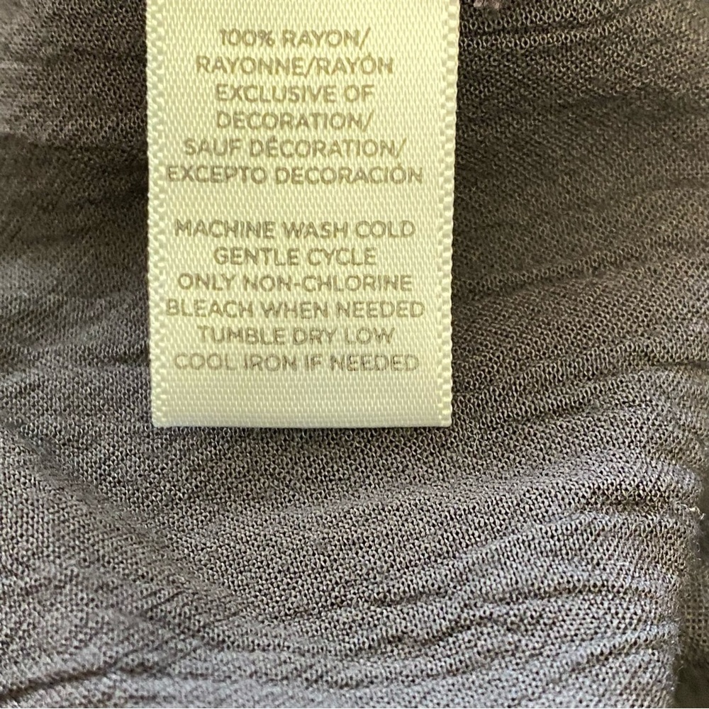 Lou & Grey Dark Gray Aline Casual Dress - Picture 7 of 7